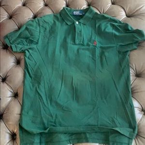 Green Ralph Lauren polo